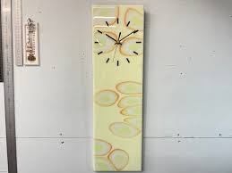 Abstract Resin Wall Clock