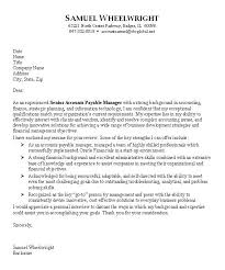 Sample Cover Letters For Employment Accounting Cover Letter Sample