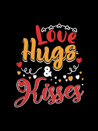love hugs and kisses 6555529 vector art