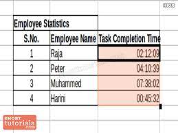 how to calculate average time in excel