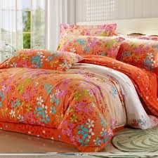 Bright Orange Comforter Sets