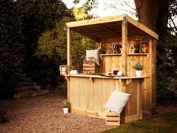 It doesn't matter the size of your yard; Wickes Are Selling A Build Your Own Outdoor Bar And It S Super Affordable Real Homes