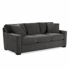 black pillow sofa