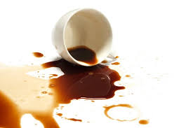 coffee spill stock photos royalty free