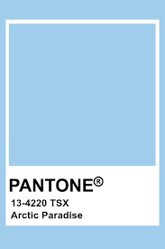 Pantone Arctic Paradise In 2019 Pantone Blue Pantone