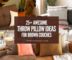 what color throw pillows go best with a