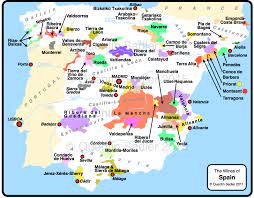Map of spanish wine regions. Spain Wine Map Quentin Sadler S Wine Page