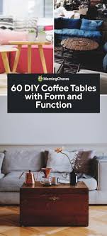 60 Diy Coffee Table Plans And Ideas