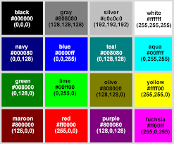 html color codes hex rgb rgba hsl