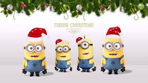 merry christmas minions wallpapers