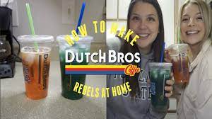 how to make dutch bro rebels at home