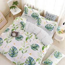 Green Leaf Bedclothes Cozy Cotton