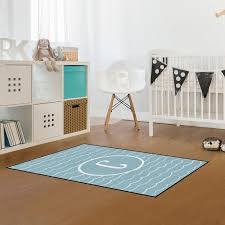 sea waves doodle rug personalized rug