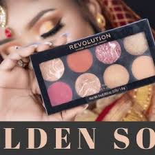 revolution ultra blush palette golden
