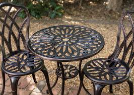 Cast Aluminum Bistro Table