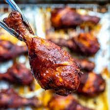 Barbecue Chicken Legs Recipe gambar png