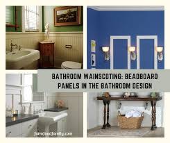 Whether you favor minimalism, traditional, or french country chic,. Bathroom Wainscoting Beadboard Panels In The Bathroom Design