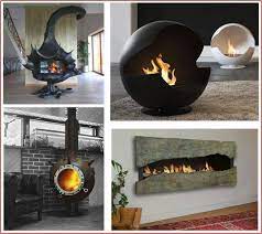Wacky And Weird Fireplace Designs From