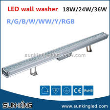 Atcd 108w rgbw led wall washer light, color changing, 3.2ft/40 linear commercial strip light with rf remote, 120v, ideal for outdoor/indoor lighting projects, building decoration. Outdoor Landscape Hotel Bridge Rgb Rgbw Dmx Exterior Led Wall Wash Lights 24w Led Aluminum Wallwasher From China Manufacturer Manufactory Factory And Supplier On Ecvv Com