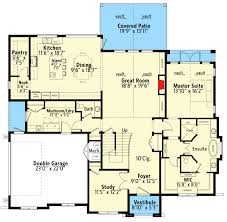 4 Bed Transitional House Plan With