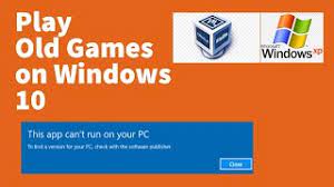 install windows xp on windows 10 to run