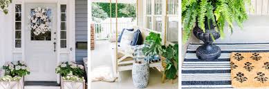 easy front porch decorating ideas for