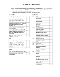 Chem 20 Review Section 2 Worksheets