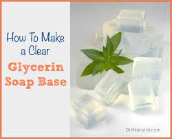 how to make glycerin soap a base