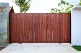 wood timber fence and gate singapore