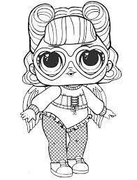 When it gets too hot to play outside, these summer printables of beaches, fish, flowers, and more will keep kids entertained. Printable Lol Doll Coloring Pages Pdf Coloringfolder Com