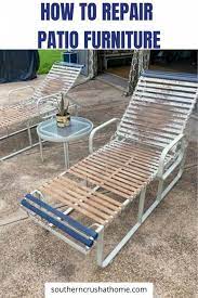 Repair Outdoor Patio Lounge Furniture