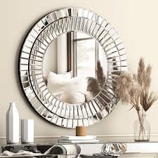 round wall mirror decorative