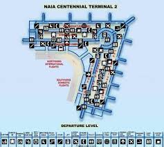 manila airport terminal map manila