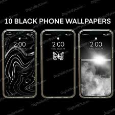 10 Aesthetic Black Iphone Wallpapers