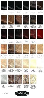 Hair Color Hair Color Numbers And Letters