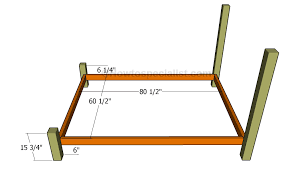 queen bed frame plans howtospecialist