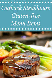 outback steakhouse gluten free menu items
