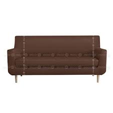 henley leather 3 seater sofa