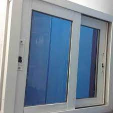 tinted glass aluminium sliding window