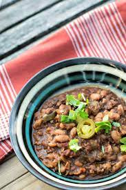 instant pot charro beans with vegan