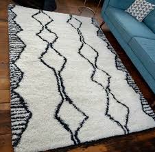 ivory denali thick soft gy rug