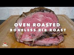 oven roasted boneless rib roast you