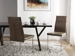 'doyl dining chair by b b italia' | urbanspace interiors. Dining Chair Faux Leather Light Brown Trenet