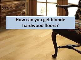 blonde hardwood and light flooring