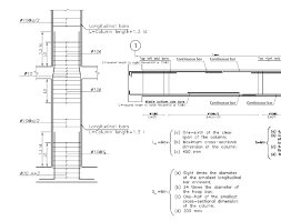 typical beam and column details