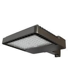 Commercial Electric 1200 Watt Equivalent Integrated Led Bronze Dusk To Dawn Area Light And Flood Light With 18000 Lumens Outdoor Light Nova150 Pc 4k Bz The Home Depot
