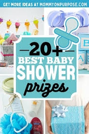 21 best baby shower game prizes with