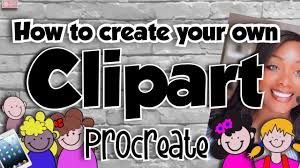 how to create your own clipart using