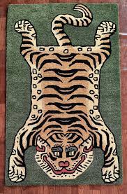 tibetan tiger rug with 100 woolen 3x5