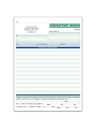 Use carbonless, manifold receipt book to record money received. Custom Carbonless Business Forms Pre Formatted Contractors Invoice Forms Ruled 8 12 X 11 3 Part Box Of 250 Office Depot